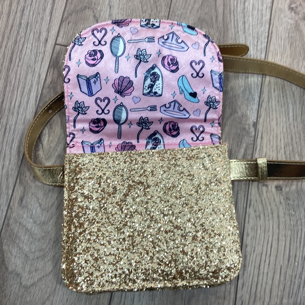 Disney Cinderella Purse Gold Belt Bag - Picture 6 of 9
